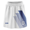 Custom Skirt/Skort White & Blue Stripes